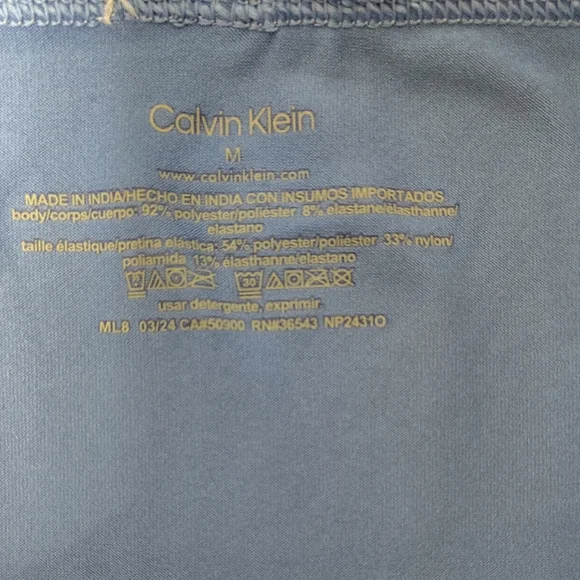 Calvin Klein Men's Vibrant Blue Boxer Briefs - Picture 3 of 6